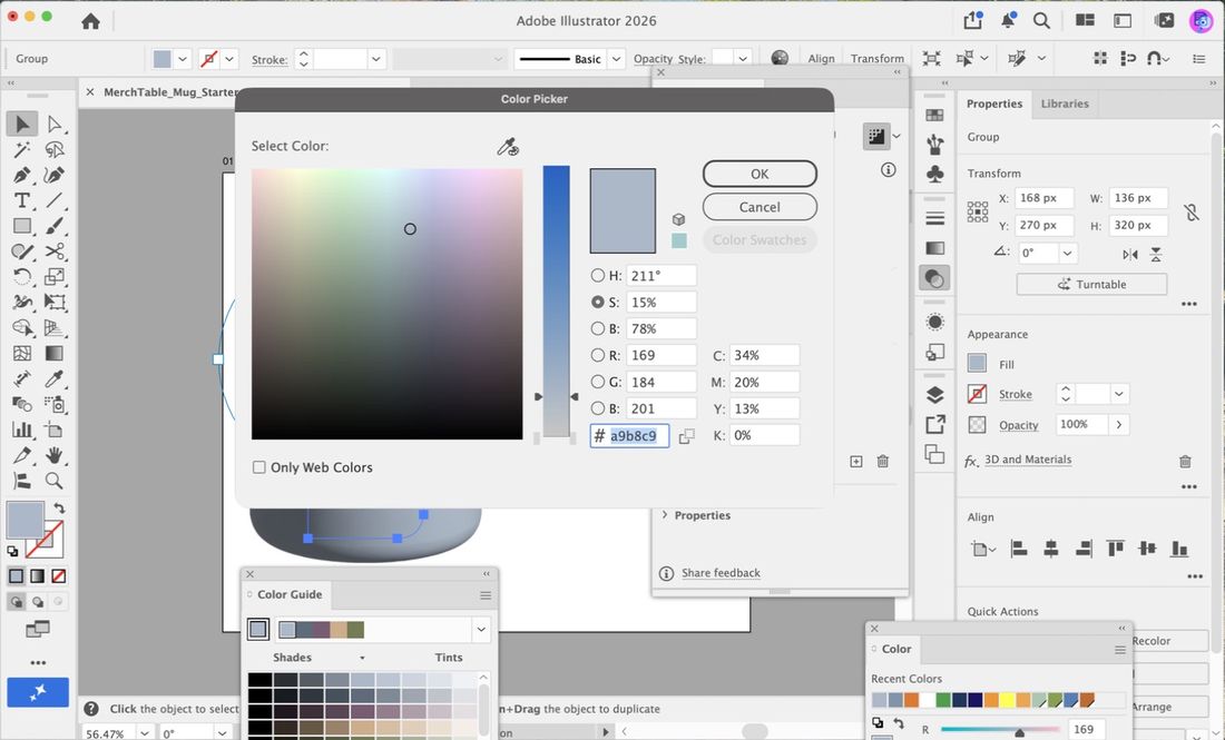 The Color Picker. Type the hex code in the # box and click OK.